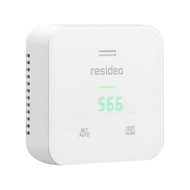 Honeywell Home CO2 vészjelző + hőmérséklet és páratartalom érzékelő Honeywell Home CO2 vészjelző + hőmérséklet és páratartalom érzékelő